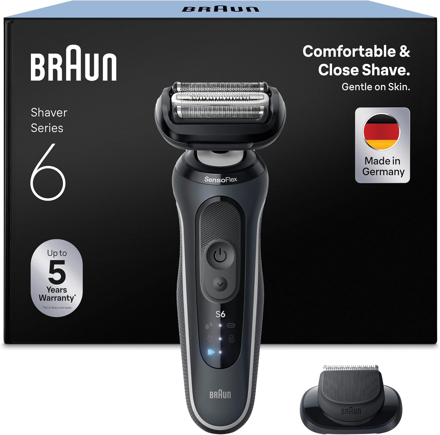Porównanie golarek elektrycznych: Braun Series 3+, 5 i 6 oraz Panasonic