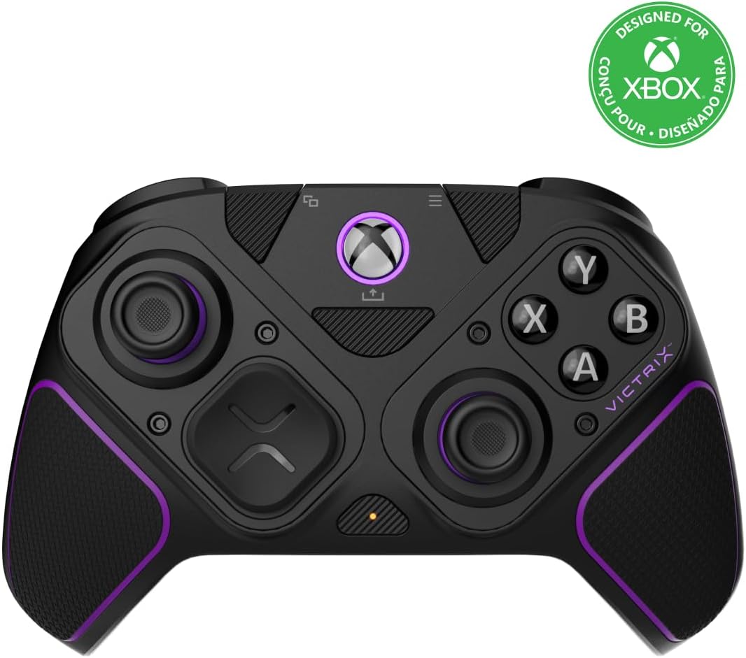 Turtle Beach PDP Victrix Pro BFG Black Wireless Gaming Controller für Xbox Series X|S, Xbox One und Windows 10/11 PC, modularer Gamepad, frei belegbare Tasten, anpassbare Trigger/Paddles/D-Pad, PC-App
